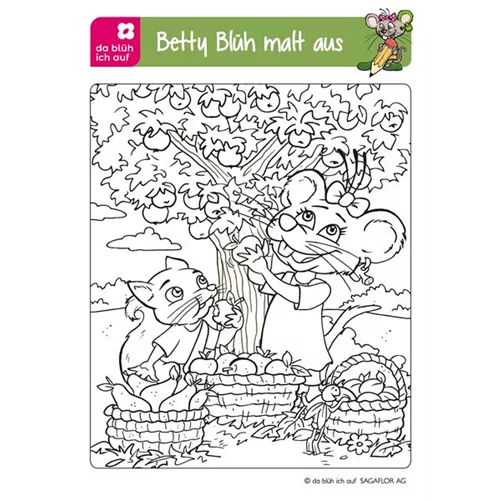 Betty Blüh Ausmalbild 5 25