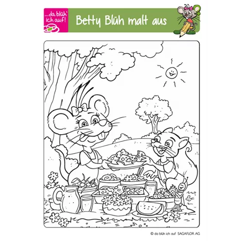 Betty Blüh Ausmalbild 2 26